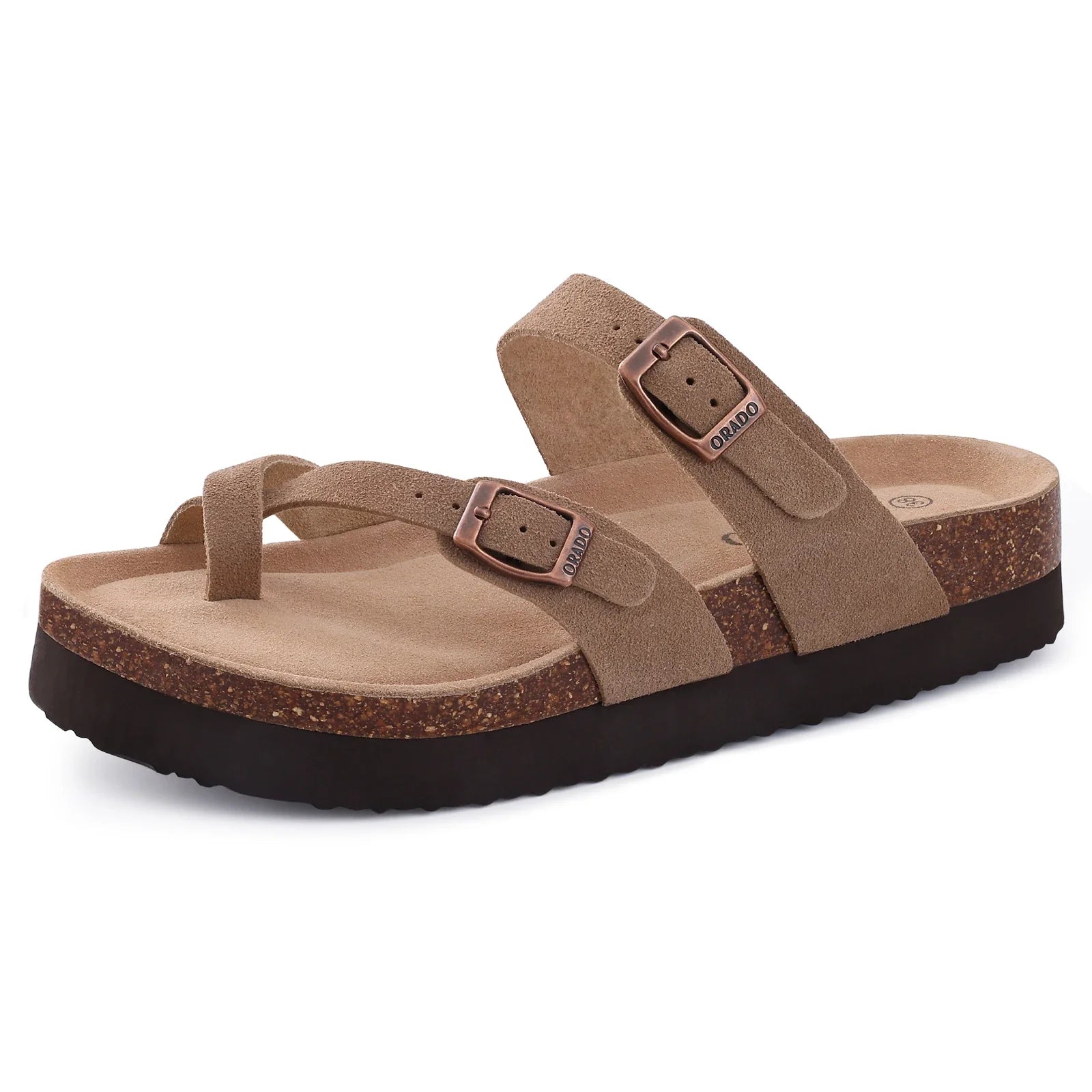 SUEDE LEATHER MAYARI SANDALS