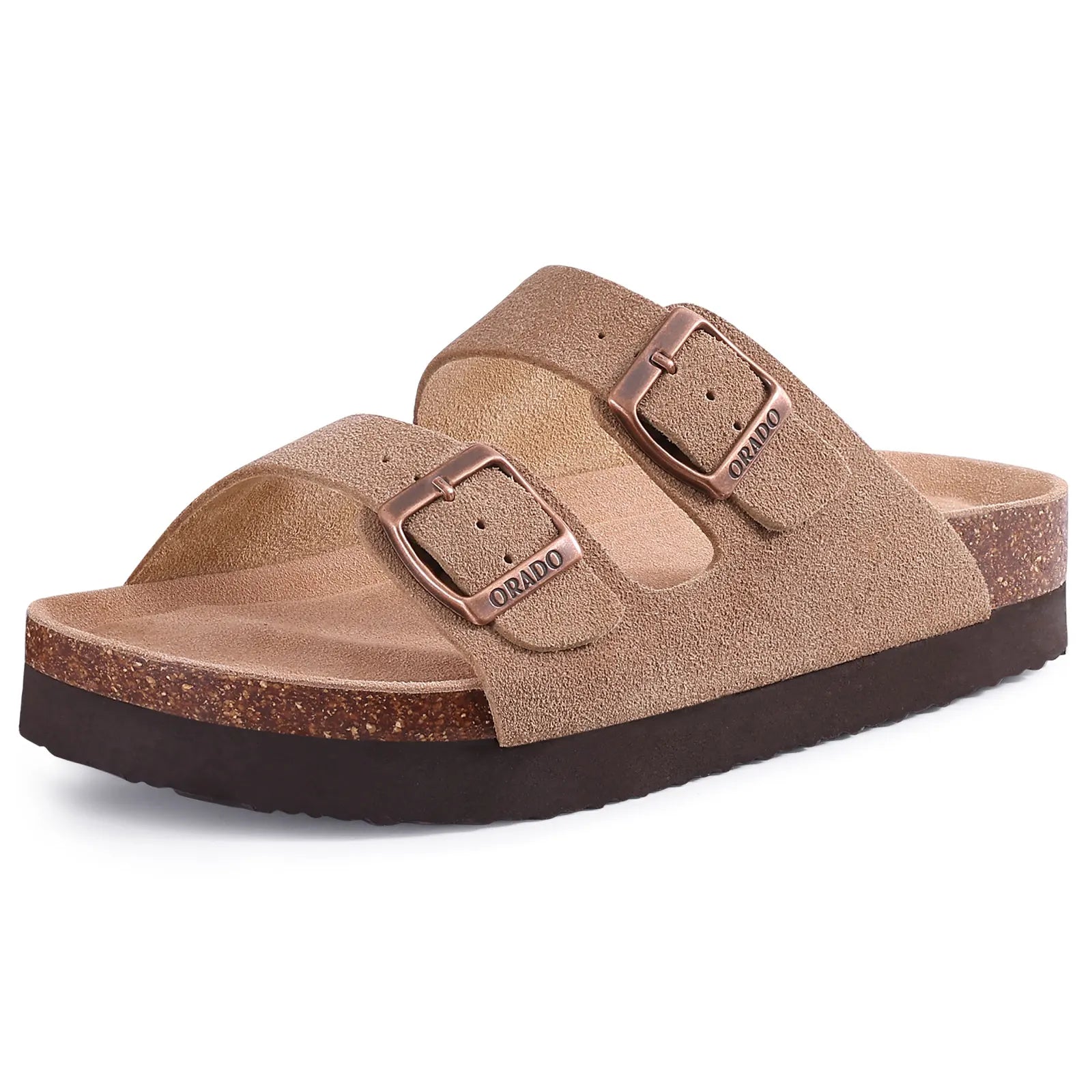 SUEDE LEATHER ARIZONA SANDALS