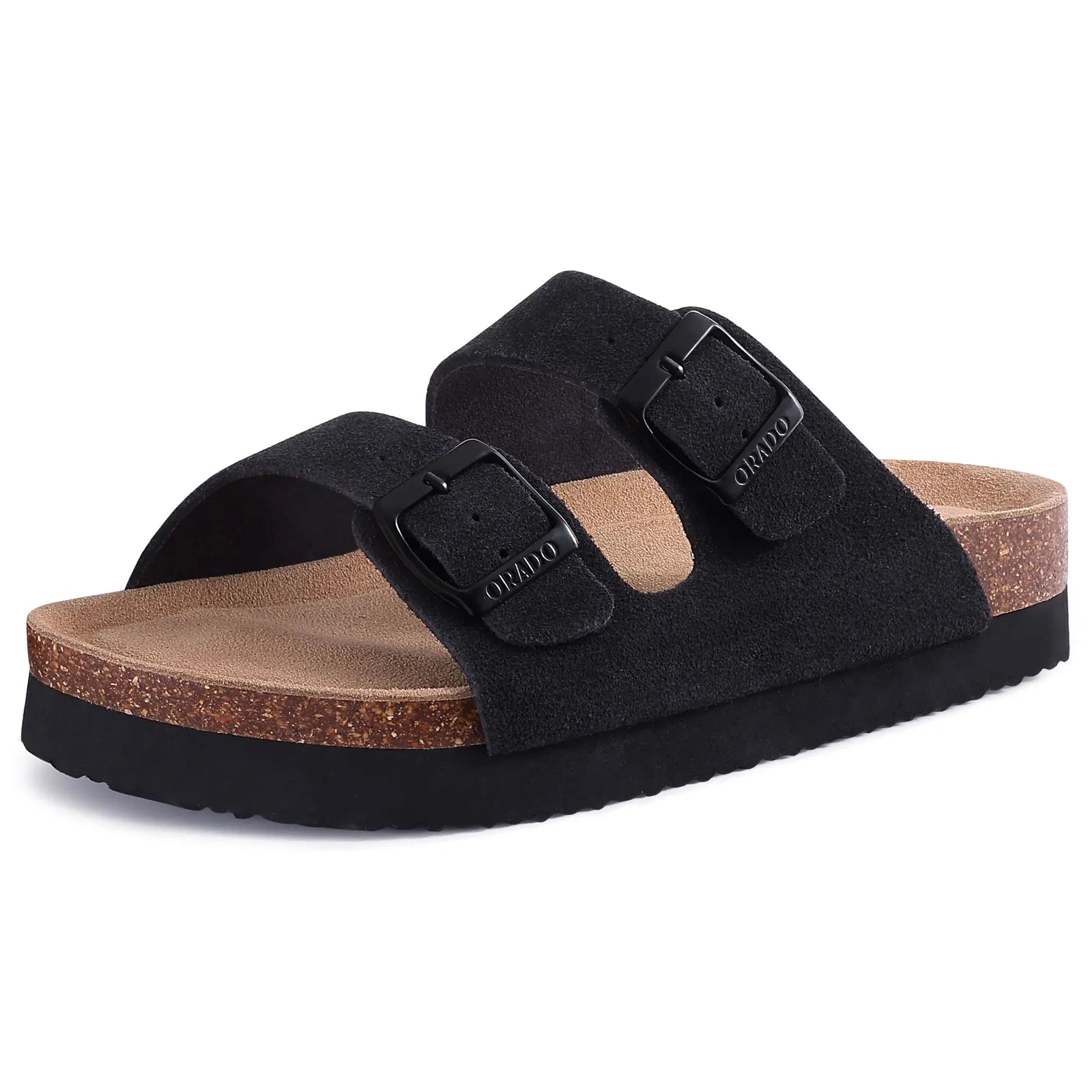 SUEDE LEATHER ARIZONA SANDALS