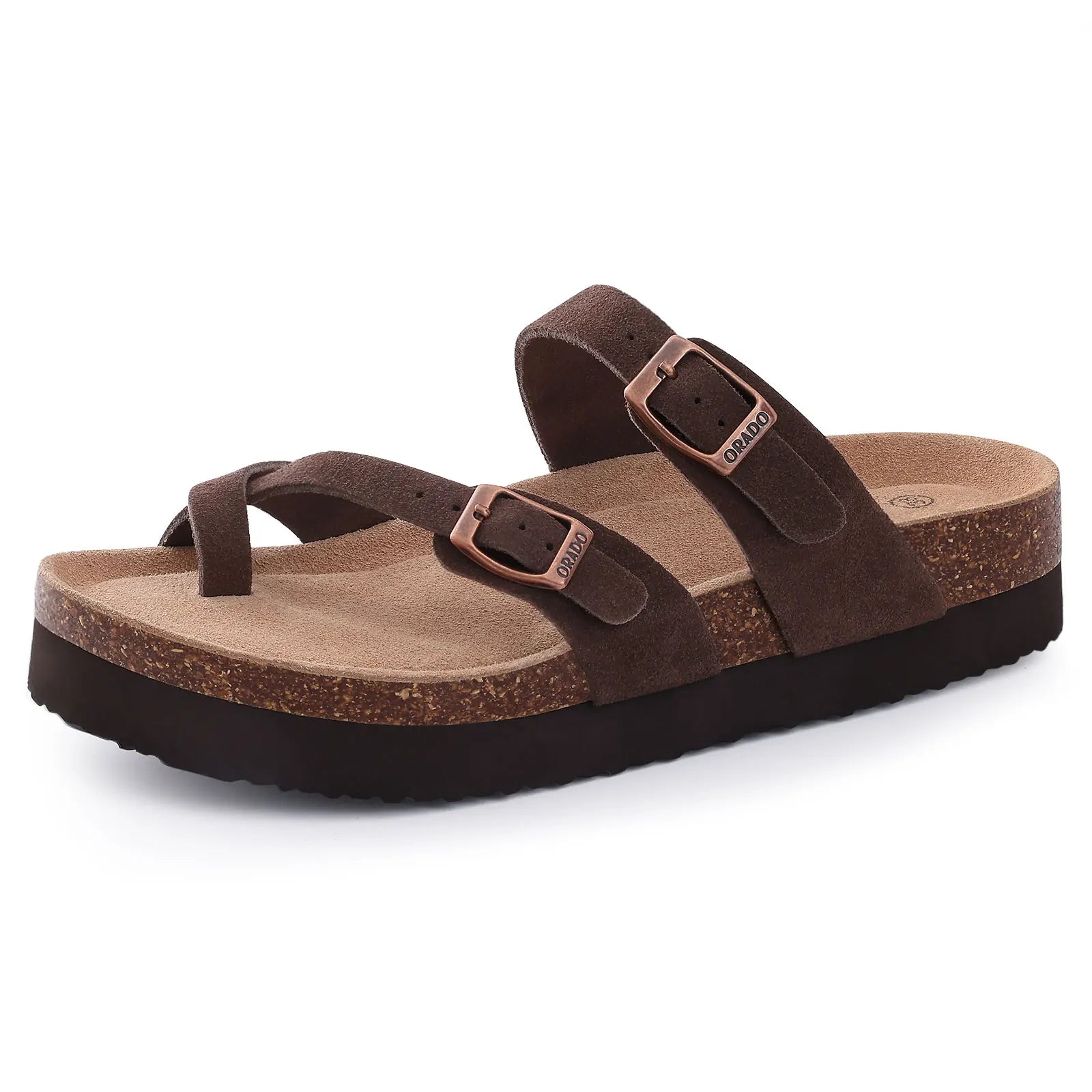 SUEDE LEATHER MAYARI SANDALS